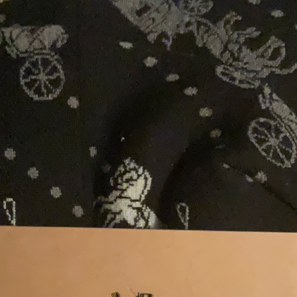 Coach scarf and toboggan